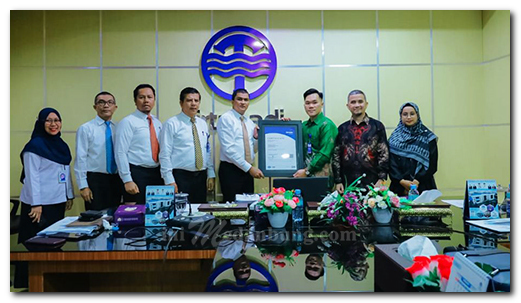 Perumda Tirtanadi Raih Sertifikat ISO 9001 – 2015