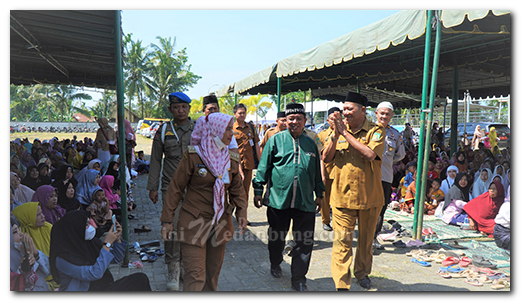 Hadiri Isra Mi’raj di Gebang, Afandin Didukung Terus Pimpin Langkat Hingga 2029