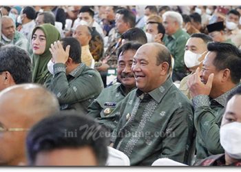 Plt Bupati Langkat Hadiri Puncak HPN 2023 bersama Presiden Jokowi di Medan