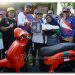Bobby Tarik Undian Berhadiah di Pembukaan Porwil VIII Medan, Siswa SDN Dapat Sepeda Motor