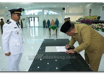 Wakil Bupati Asahan Lantik Pejabat Administrator, Pengawas dan KTU Puskesmas