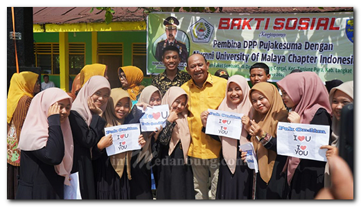 Baksos Akbid Langkat, Warga Tanjungpura Dukung Syah Afandin Pimpin Langkat 2024-2029