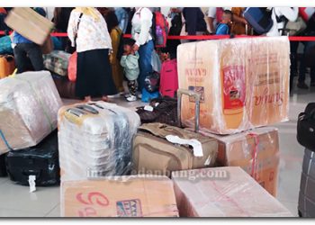 Menjelang Idul Fitri, Ratusan Bal Pakaian Bebas Masuk ke Medan Lewat KM Kelud