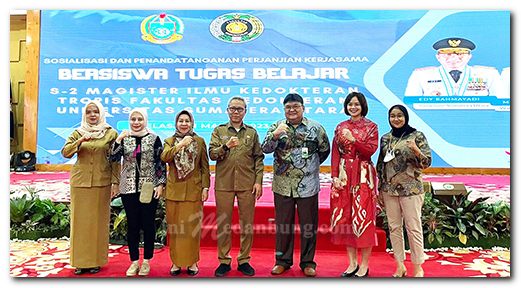 Pemprov Sumut Buka Seleksi Beasiswa Tugas Belajar Program Studi Magister Ilmu Kedokteran Tropis