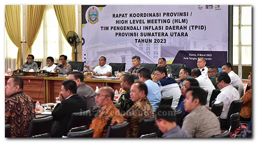 Edy Rahmayadi Pimpin Rapat Antisipasi Inflasi Jelang Ramadan