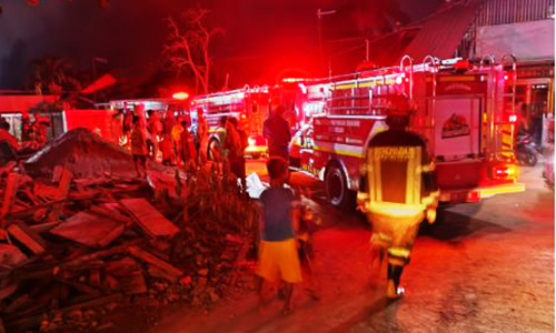 Akibat Penghuninya Ceroboh Rumah Terbakar akibat Arus Pendek Listrik