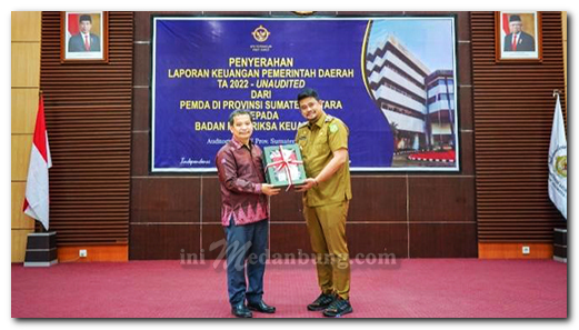 Serahkan LKPD Unaudited TA 2022 Tepat Waktu, BPK Apresiasi Pemko Medan