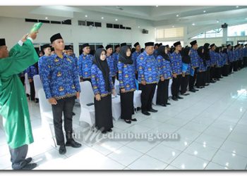 Sekda Ambil Sumpah/Janji 123 PNS Formasi 2019-2021 di Lingkungan Pemkab Asahan