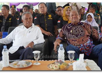 Plt Bupati Langkat Hadiri Pelantikan Laskar Hangtuah Indonesia