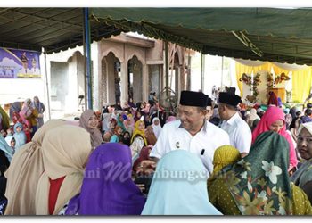 Hadiri Peresmian Mushollah, Afandin Dapat Dukungan Warga Hinai Jadi Bupati Langkat di 2024-2029