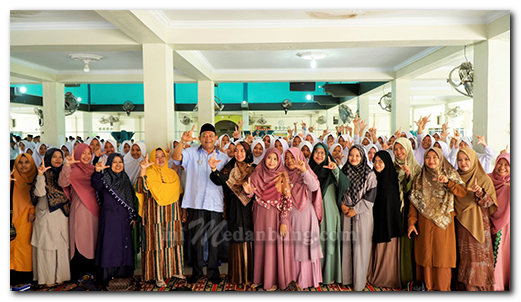 Plt Bupati Langkat Hadiri Istighotsah NU di Ponpes Ulumul Quran