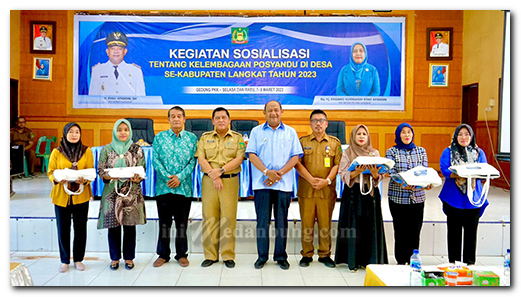 Syah Afandin Hadiri Sosialisasi Permendagri No.18, Tentang Posyandu