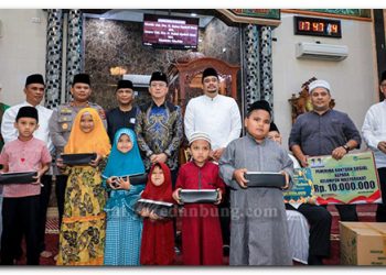 Safari Ramadhan di Masjid Pahlawan Muslimin, Bobby: Sempurnakan Ibadah Puasa dan Jauhi Asmara Subuh