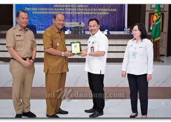 Pemkab Langkat & Ditjen Perbendaharaan Sumut Teken Nota Pengelolaan Keuangan