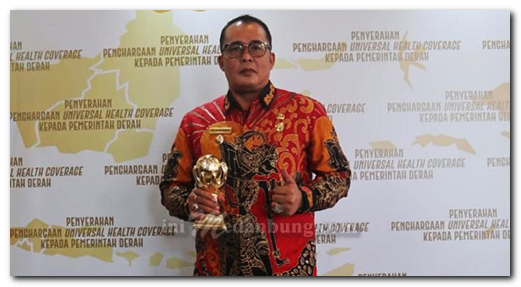 Kota Medan Raih UHC Award, Bukti Keseriusan Bobby Nasution Tingkatkan Pelayanan Kesehatan