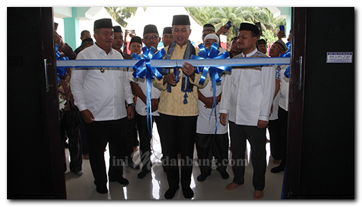 Wakil Bupati Asahan Dampingi Wagubsu Resmikan Masjid Musyahadah Kecamatan Rahuning