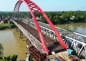 H-7 Lebaran Jembatan Wampu Dioperasikan, Syah Afandin Berterimakasih ke Presiden Jokowi