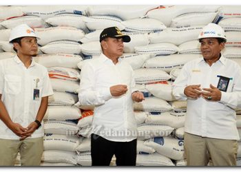 Lepas Penyaluran Bantuan Beras 9.000 Ton, Edy Rahmayadi Tegas Minta Jangan Salah Sasaran