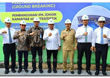 Gubsu Letakkan Batu Pertama Pembangunan IPA Johor