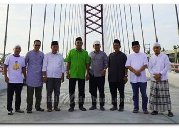 H-7 Lebaran Jembatan Wampu Dioperasikan, Syah Afandin Berterimakasih ke Presiden Jokowi
