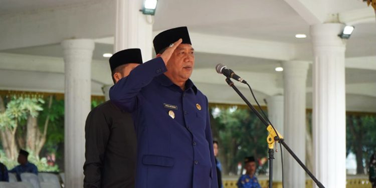 Syah Afandin Pimpin Upacara HARKITNAS ke-115 Tahun