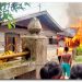 Akibat Arus Pendek Listrik Satu Rumah Musnah Terbakar di Martubung