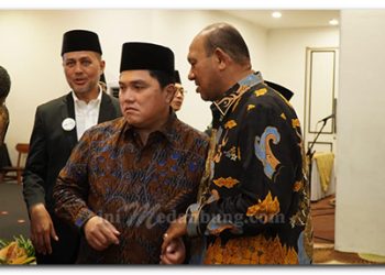 Plt Bupati Langkat Hadiri Pelantikan Pengurus MES Sumut