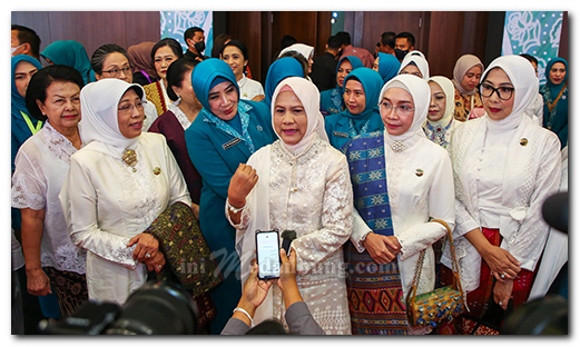 Apresiasi Kader PKK, Iriana Jokowi: PKK Ini Kerjanya Melebihi Pegawai Negeri