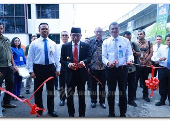 Gubernur Sumut Resmikan Layanan Drive Thru Tirtanadi, Dirut Kabir Bedi : Semoga Membantu Masyarakat
