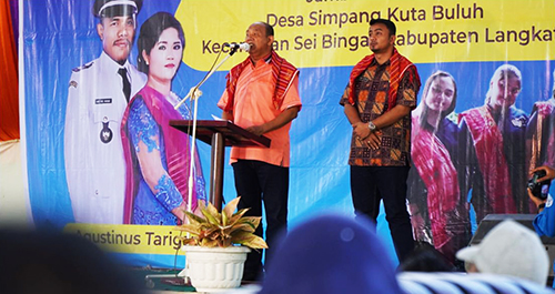 Warga & Kades Sei Bingai berharap Syah Afandin – Rizky Yunanda Pimpin Langkat di 2024-2029