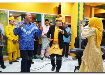 Pavilliun Kab Langkat PRSU ke49 Usung Batik Kota Kelahiran Syah Affandin dan Ecoprint Desain Kearifan Lokal