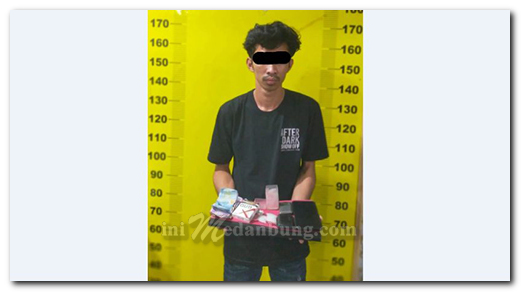 Transaksi Narkotika di Kos, DM Diringkus Satreskrim Polres Asahan