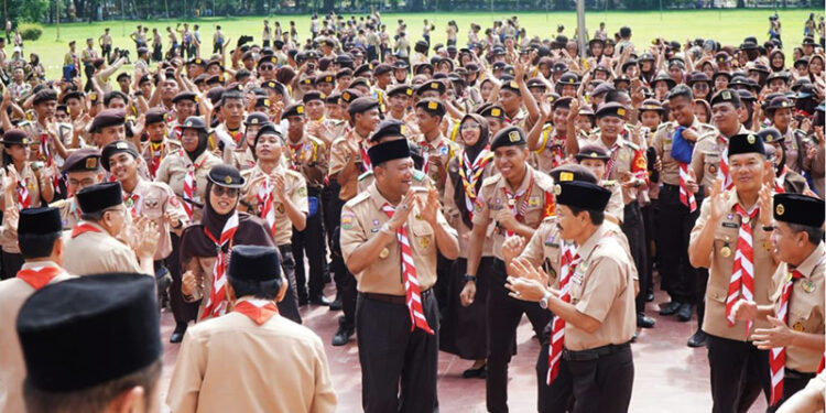 Raimuna Gerakan Pramuka Sumut ke-VIII Resmi Ditutup Plt Bupati Langkat