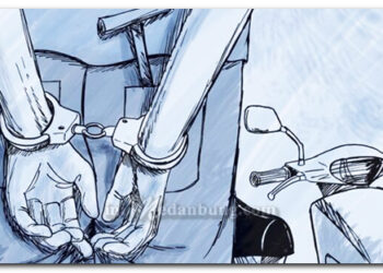 Pelaku Pencurian 3 Unit Sepeda Motor di Medan Deli Ditembak Polisi