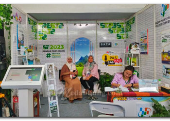 Serba-serbi PRSU 49, BPS Sumut Intensifkan Ruang Informasi Publikasi dan Konsultasi Pertanian dan Publikasi Sensus.