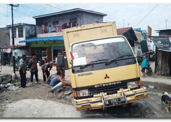Sore Ditinjau Walikota Medan, Proyek Drenace 850 Meter di Belawan Pagi Jebol