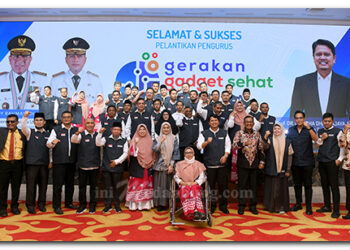 Pelantikan PGGSI, Kadis Kominfo Sumut Ingatkan Penggunaan Gadget Berlebihan Bisa Merusak Generasi Muda