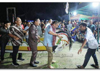 Wakil Bupati Asahan Ikuti Malam Kenduri Kesenian Jarang Kepang