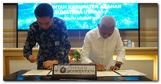 Bupati Asahan Tandatangani MoU dengan Universitas Brawijaya Malang