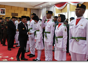 Kukuhkan Paskibraka Sumut 2023, Edy Rahmayadi Ingin Generasi Muda Perkuat Nilai Kebangsaan