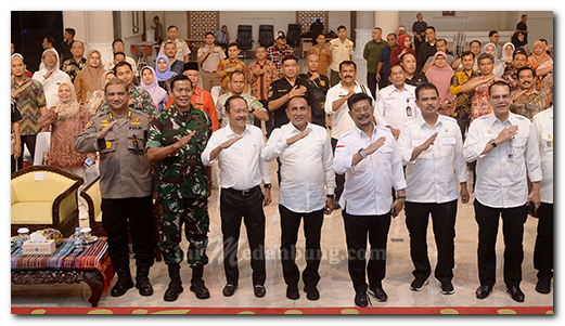 Berhasil Cukupi Ketersediaan Pangan Sumut, Mentan Syahrul Yasin Limpo Puji Gubernur Edy Rahmayadi