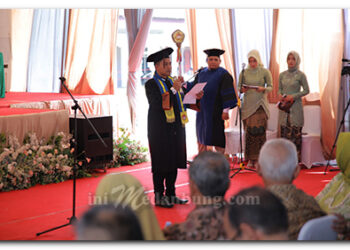 Sekda Kabupaten Asahan Ikuti Prosesi Wisuda Pasca Sarjana Angkatan II UNA Tahun 2023