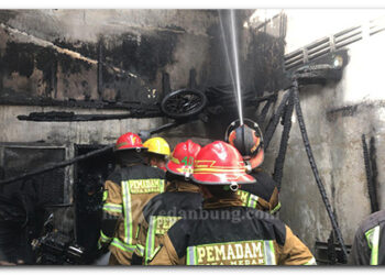 Ruko di Marelan Musnah Terbakar Bersama Pemiliknya