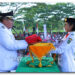 Wakil Bupati Asahan Pimpin Upacara Penurunan Bendera Merah Putih