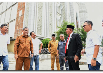 Gubernur  ‘Soft Launching’ Pemakaian Masjid Agung Sumut yang Baru 3 September 2023