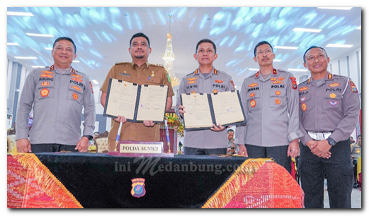 Pemko Medan dan Polrestabes Tandatangani MoU Pengembangan Smart City