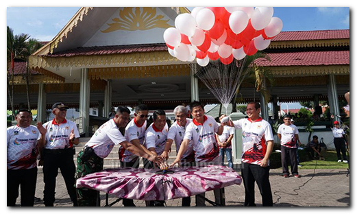 Pj. Wali Kota Buka Pekan Olahraga Kelurahan Kota Tebing Tinggi Tahun 2023