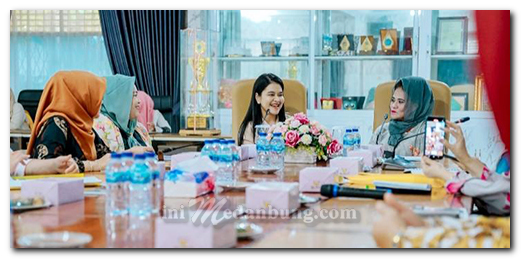 TP PKK Kota Medan Siap Kolaborasi dengan Pengajian Sejuta Umat dan Majelis Puan-Puan Melayu