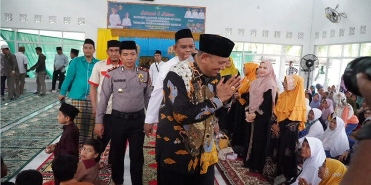 Hadiri Maulid Nabi di Tanjung Pura, Syah Afandin Himbau Jaga Persatuan Jelang Pemilu