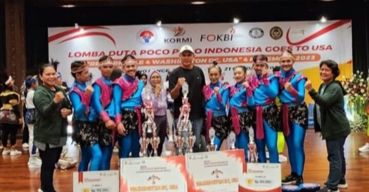 Tim Senam Poco-Poco Kota Medan Wakili Indonesia Tampil di Washington DC 